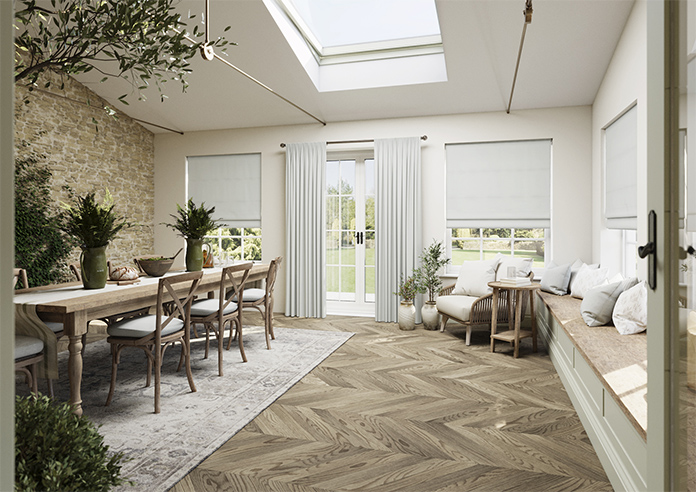 Harris, Feather Grey - Made to Measure Curtains - Image 7